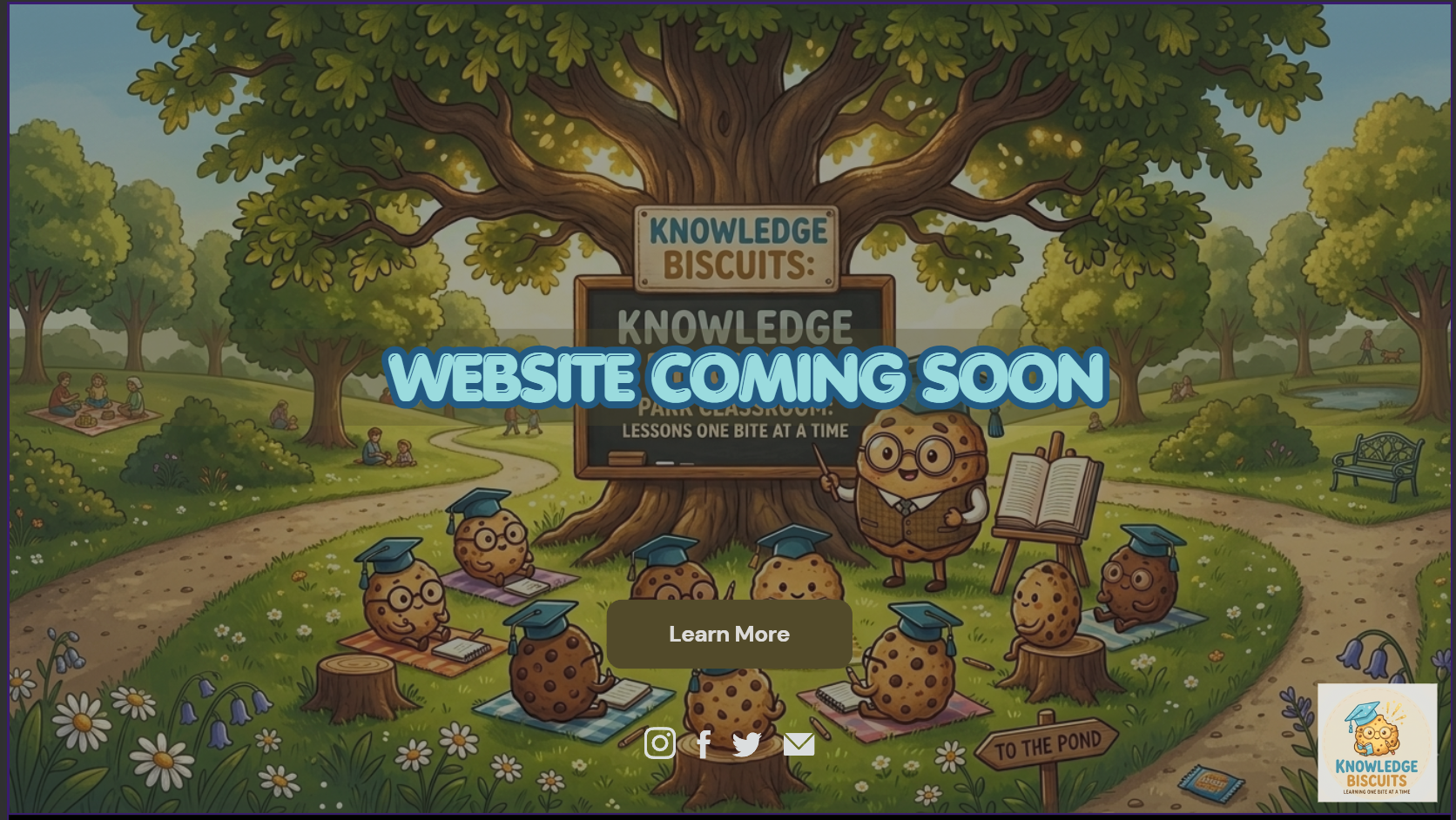 Knowledge Biscuits — learning one bite at a time. Website coming soon.